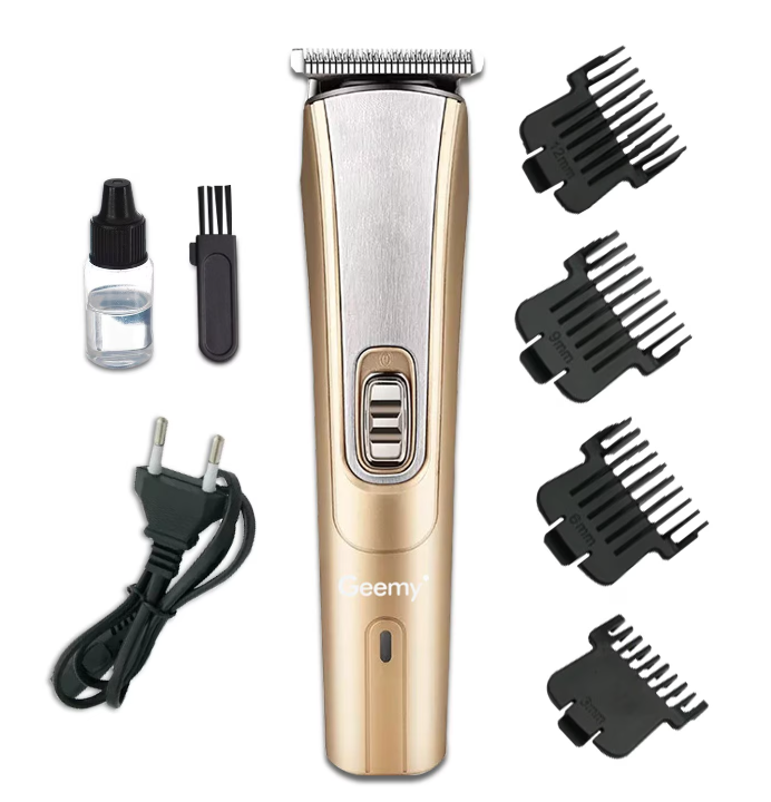Masina de tuns cu acumulator Geemy GM 6637 Accesorii incluse Lame din titan